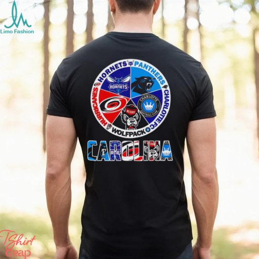 Carolina Hornets Carolina Panthers Carolina Hurricanes South Carolina Gamecocks Carolina Charlotte FC logo Carolina city shirt