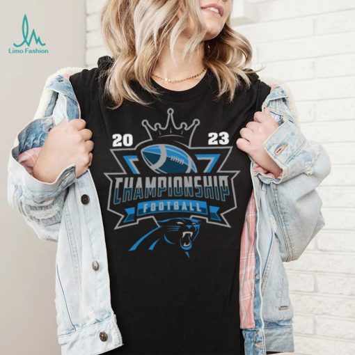 Carolina Panthers 2023 Championship Football NFL logo T shirt