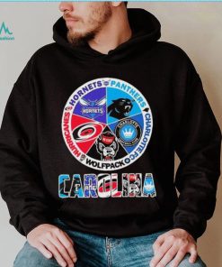 Carolina Sports Teams Shirt Hornets Panthers Charlotte Fc Wolfpack And Hurricanes