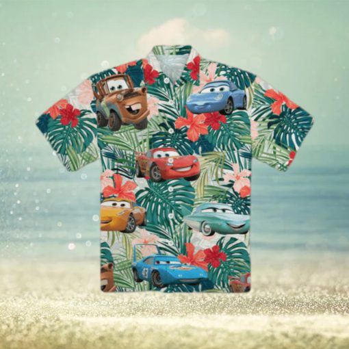 Cars Group Hawaiian Shirt