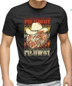 Cat cowboy hat funny shirt