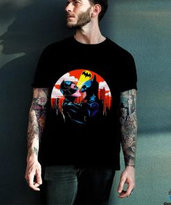 Catwoman and Batman kiss a deadly kiss comic shirt