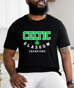 Celtic FC Glasgow Champions 2023 logo shirt