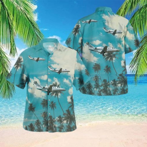 Cessna 525 Citationjet Summer Aloha hawaiian shirt