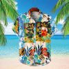 Tropical Flower Pattern Beach Lovers Gift hawaiian shirt