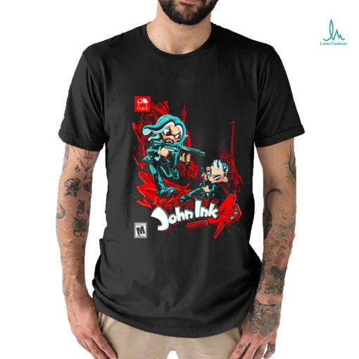 Chapter 4 and Splatoon John Ink Chapter game shirt