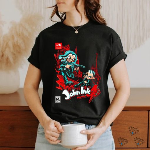Chapter 4 and Splatoon John Ink Chapter game shirt