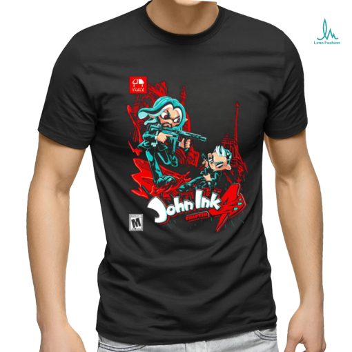Chapter 4 and Splatoon John Ink Chapter game shirt