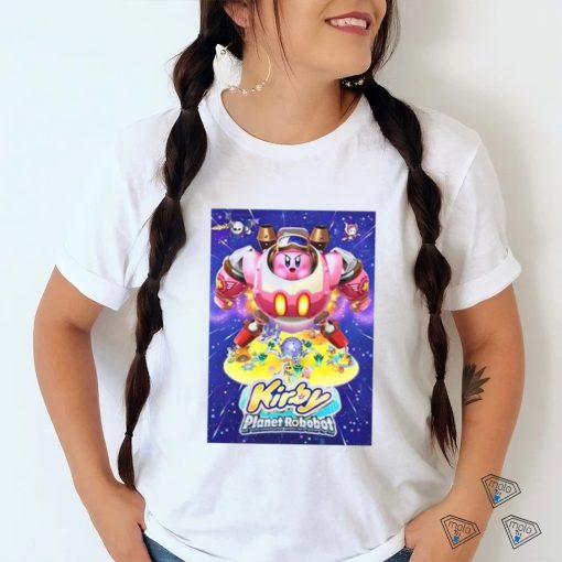 Cheap Kirby Planet Robobot Poster shirt