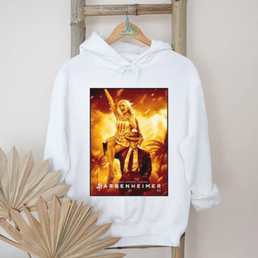 Cheap The World Forever Changes Barbenheimer Poster shirt