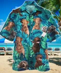 Chesapeake Bay Retriever Dog Lovers Hawaiian Shirt For Men Women