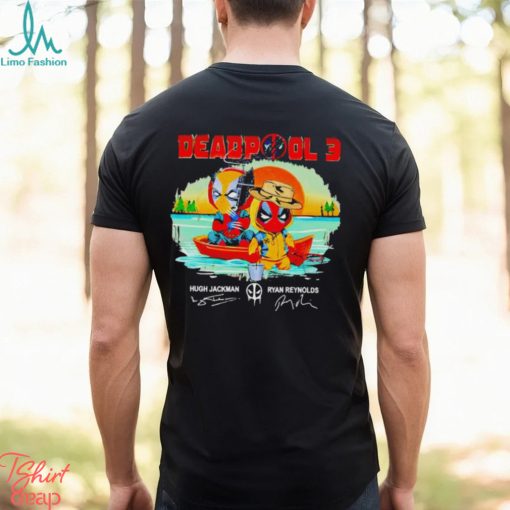 Chibi Deadpool 3 signatures shirt