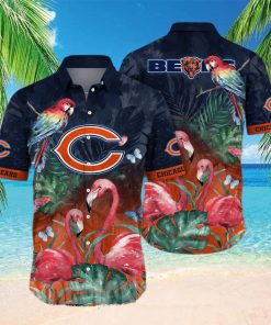 Chicago Bears NFL Flower Full Printing Hawaiian Shirt