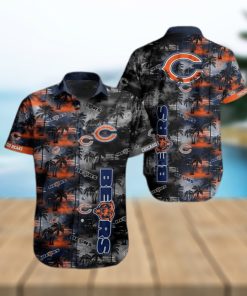 Chicago Bears NFL Hawaiian Shirt And Shirt Tropical Pattern Summer For Football NFL Fans