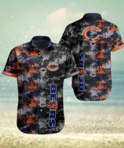 Chicago Bears NFL Hawaiian Shirt Graphic Tropical Pattern Short Sleeve  Summer For Fans - Limotees