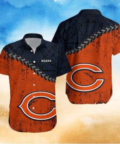 Chicago Bears NFL Polynesian Tattoo Hawaiian Shirt