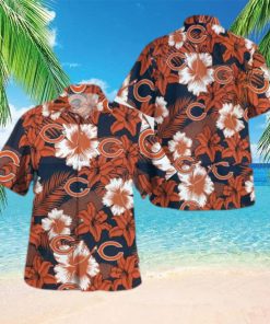 Chicago Bears Summer Flower Hawaiian Shirt