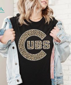 Chicago Cubs Logo Leopard Shirt