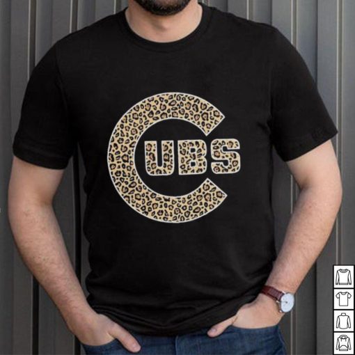 Chicago Cubs Logo Leopard Shirt