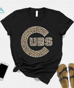 Chicago Cubs Logo Leopard Shirt