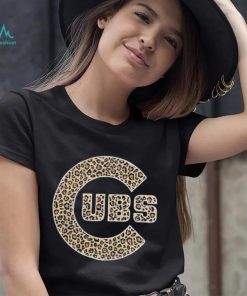 Chicago Cubs Logo Leopard Shirt