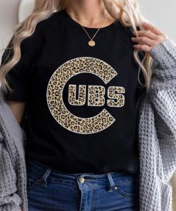 Chicago Cubs Logo Leopard Shirt