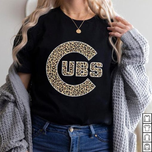 Chicago Cubs Logo Leopard Shirt