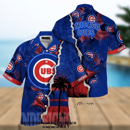 Chicago Cubs MLB Floral Classic Full Printing Hawaiian Shirt