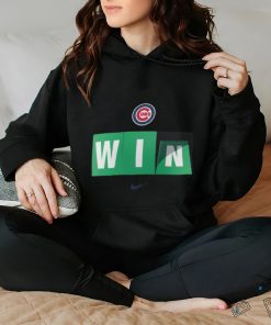 Chicago Cubs Nike Gray Win Scoreboard Hometown T Shirt