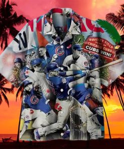 Chicago Cubs MLB Floral Classic Full Printing Hawaiian Shirt - Limotees