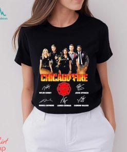 Chicago Fire With Football Club Symbol And Actor Signature shirt