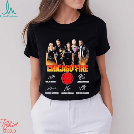 Chicago Fire With Football Club Symbol And Actor Signature shirt