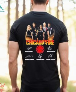 Chicago Fire With Football Club Symbol And Actor Signature shirt