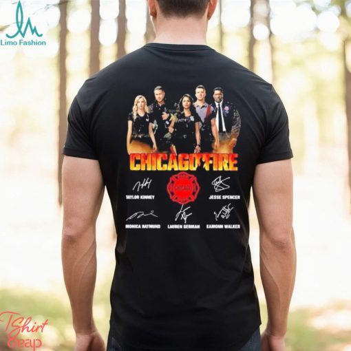 Chicago Fire With Football Club Symbol And Actor Signature shirt