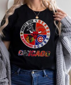 Official chicago White Sox Bears Cubs Blackhawks T Shirt, hoodie