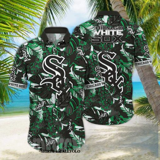 Chicago White Sox MLB Flower All Over Printed 3D Hawaiian Shirt