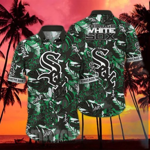 Chicago White Sox MLB Flower All Over Printed 3D Hawaiian Shirt