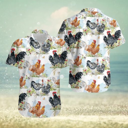 Chicken Hawaiian Shirt Unisex