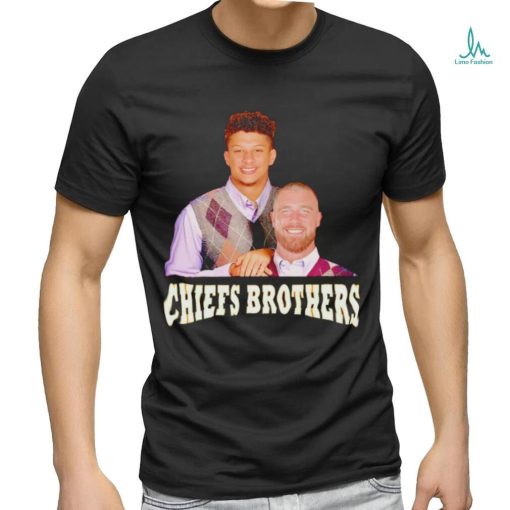 Chiefs Brothers Patrick Mahomes and Travis Kelce shirt