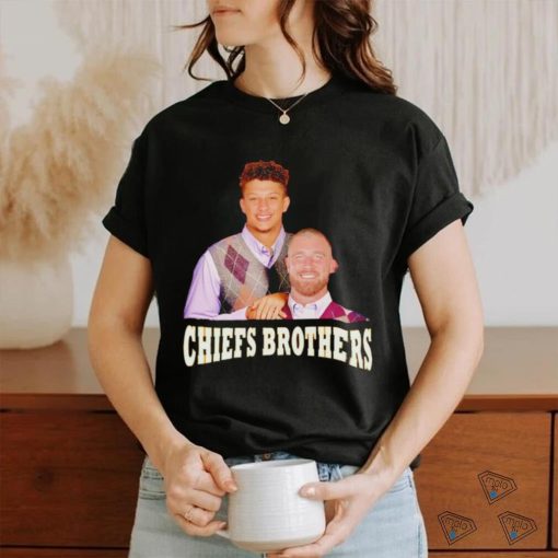 Chiefs Brothers Patrick Mahomes and Travis Kelce shirt