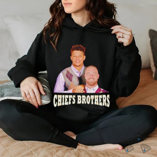 Chiefs Brothers Patrick Mahomes and Travis Kelce shirt