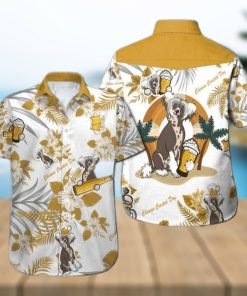 Chinese Crested Dog Beer Hawaiian Shirt