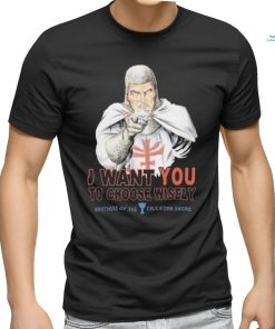 Choose Wisely Indiana Jones Shirt