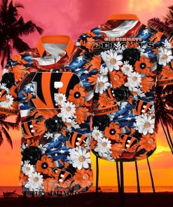 Cincinnati Bengals NFL Independence Day Full Print Hawaiian Shirt