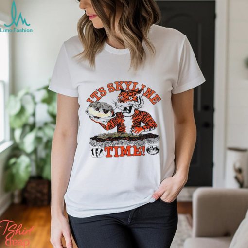 Cincinnati Bengals mascot It’s skyline time retro shirt