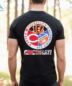 Cincinnati Reds Cincinnati Bengals Fc Cincinnati Logo Sport Teams Shirt