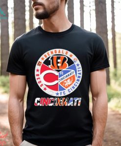 Cincinnati Reds Cincinnati Bengals Fc Cincinnati Logo Sport Teams Shirt