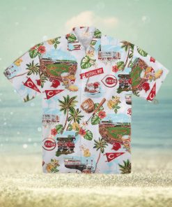 Cincinnati Reds Hawaiian Shirt Cincinnati Reds Scenic Best Hawaiian Shirts