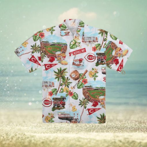 Cincinnati Reds Hawaiian Shirt Cincinnati Reds Scenic Best Hawaiian Shirts