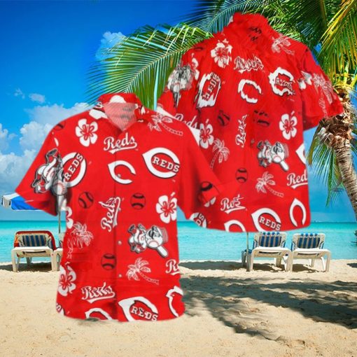 Cincinnati Reds Hawaiian shirt giveaway 2023